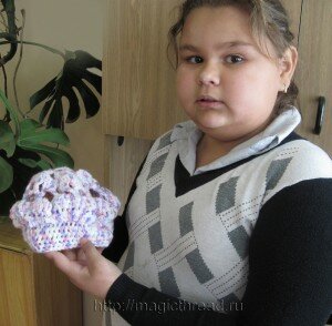 берет для сестренки