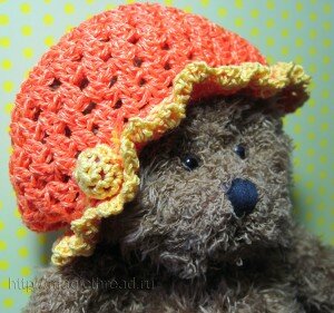 панамка для медвежонка