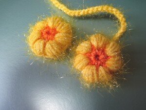 цветок из пышных столбиков