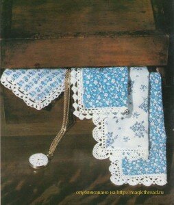 обвязываем носовые платочки